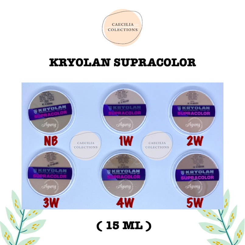 Kryolan Supracolor Foundation (bedak kryolan)