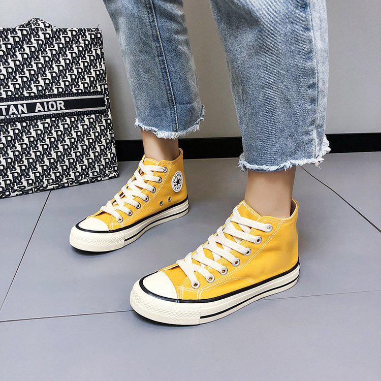 Free Box Sepatu Sneakers Wanita Import Sepatu Kanvas Wanita Kasual Polos Tali Premium Quality Sepatu Wanita Sneakers Wanita Model Korea Import Premium Quality NS4044