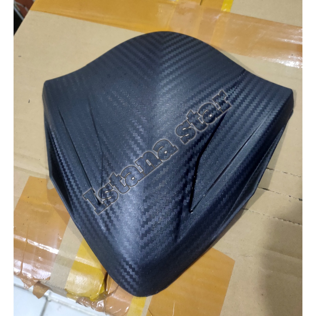 VISOR WINDSHIELD BEAT NEW FI ESP ALL SERIES WANRA HITAM POLOS &amp; CARBON