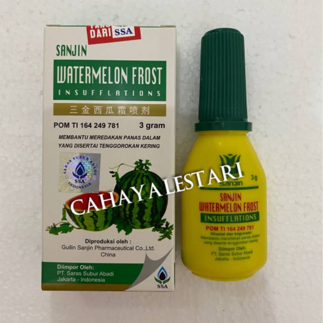 Jual Sanjin Watermelon Frost Issuflations Sariawan Gusi Bengkak Indonesia Shopee Indonesia
