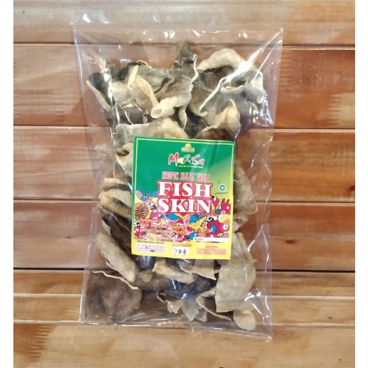 

Keripik kulit ikan lele non msg 70 gram