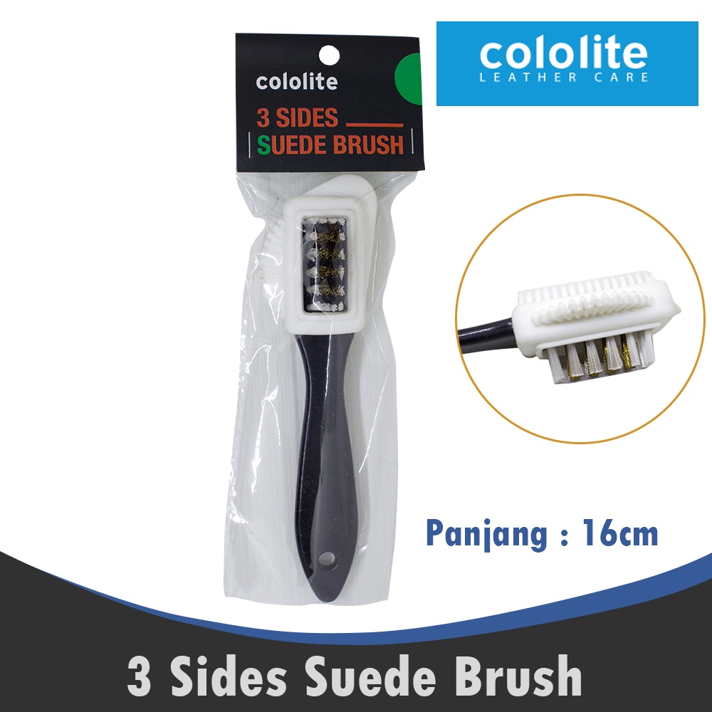 Ktmstore SIKAT SEPATU SUEDE SIKAT NUBUCK Shoe Suede Brush COLOLITE 0001