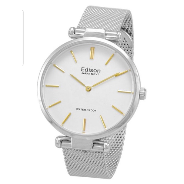 Jam Tangan Edison AR 247.6 R Slim Type Waterproof Japan Movement