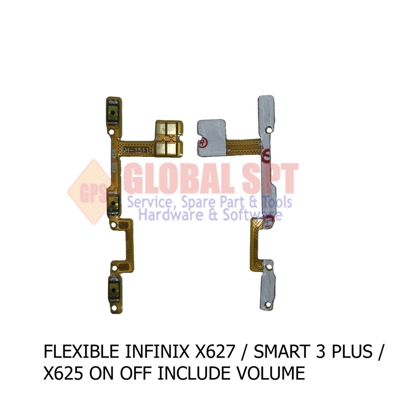 FLEXIBLE INFINIX X627 ON OFF INCLUDE VOLUME / SMART 3 PLUS / X625