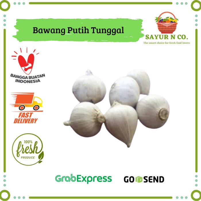 

Bawang Putih Tunggal / Bawang Putih Lanang | Sayur N Co Bekasi