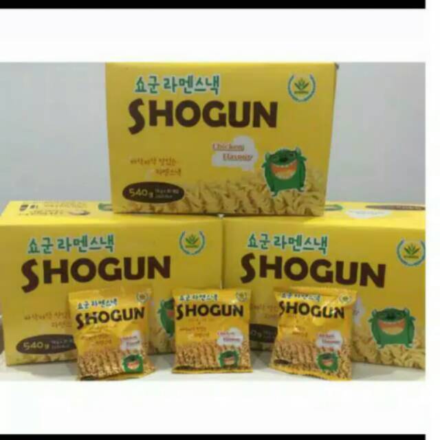 

Snack mie shogun korea
