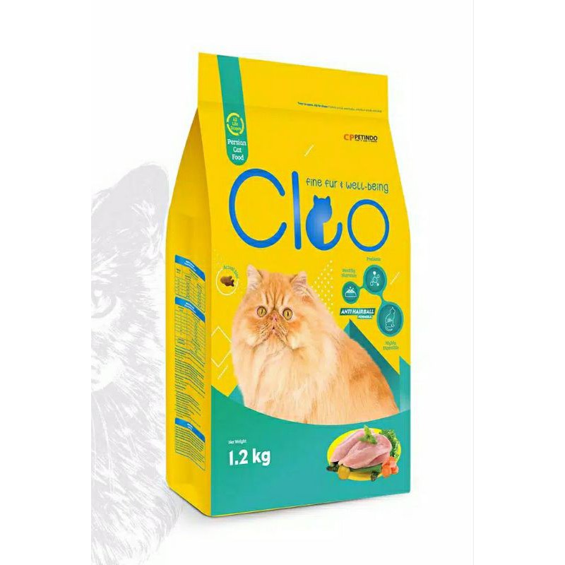 Makanan Kucing Cleo Persian Cat Food 1,2kg