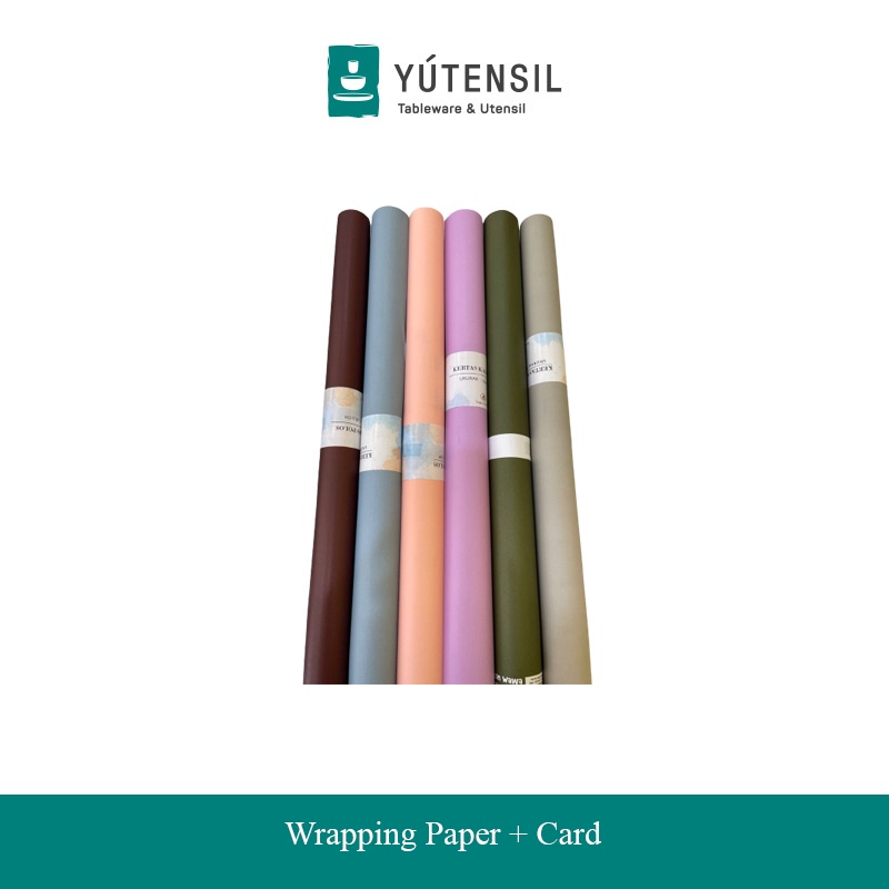 

Yutensil Kertas kado n kartu ucapan