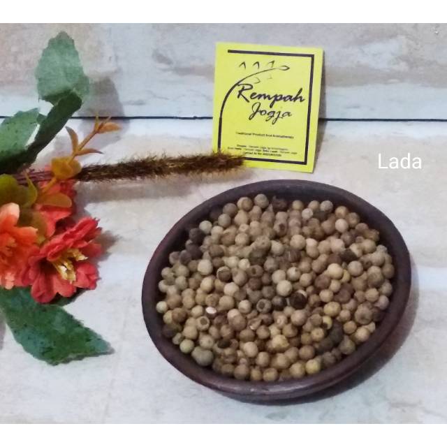 

[BIJI] LADA PUTIH | REMPAH HERBAL | BUMBU DAPUR | KEMASAN 100 GRAM |100% PRODUK ORIGINAL