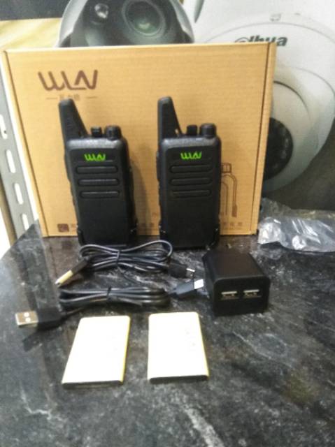 walkie Talkie WLN HT KDC1 Radio KD- C1 ( isi 2 pcs tanpa dock)