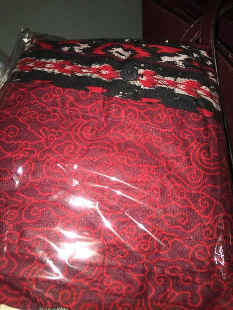 Maura Couple - Sania Ruffle Batik Couple Ori Ndoro Jowi Dnt Garansi