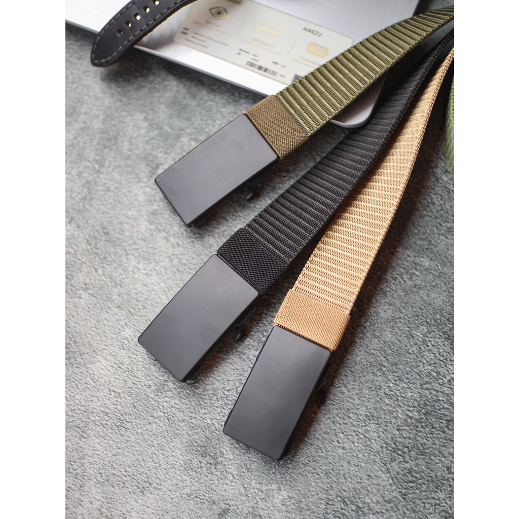 IKAT PINGGANG TACTICAL PRIA DEWASA METAL BUCKLE / SABUK PRIA - MC-SA-10