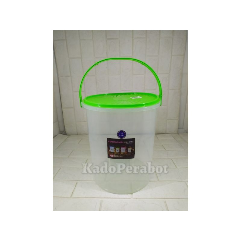 toples kerupuk - toples makanan kering-toples sip cendrawasih 20 Liter