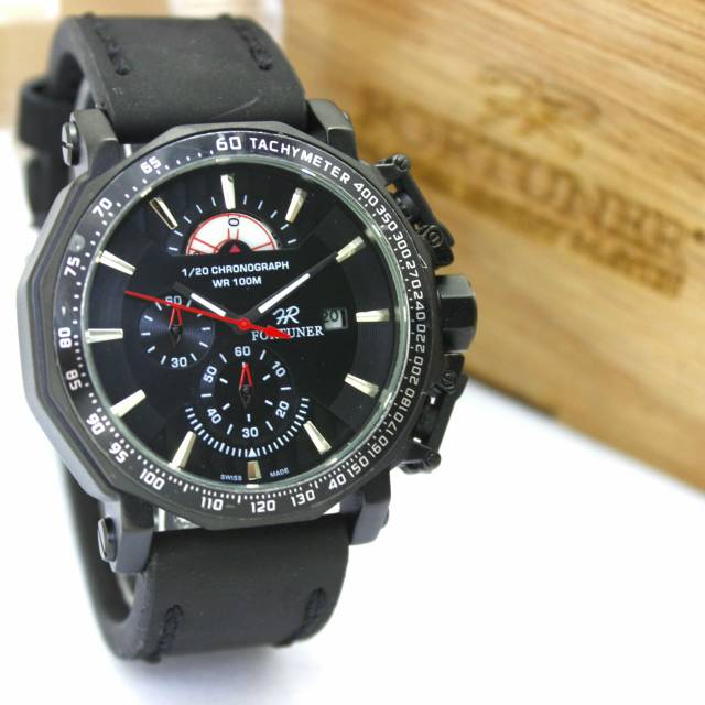 JAM TANGAN FORTUNER FR8081G KULIT ORIGINAL