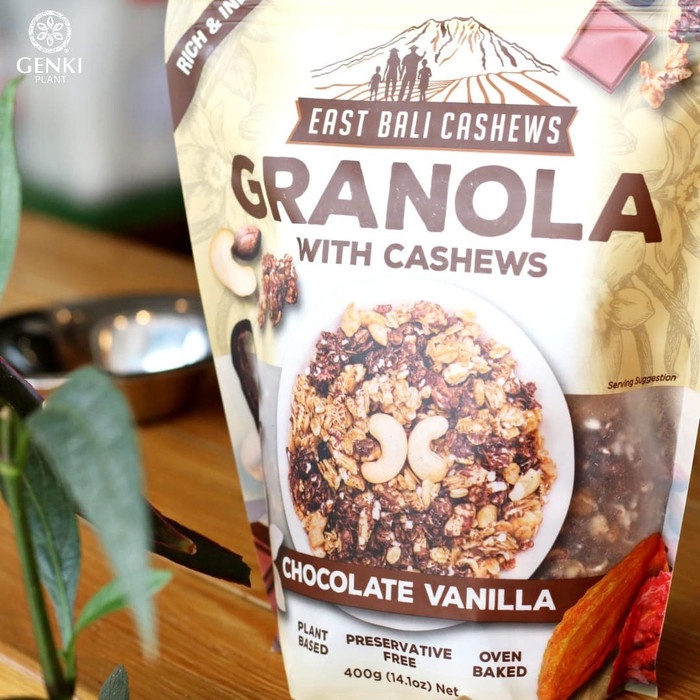 

Jual Granola Chocolate Vanilla (East Bali Cashews) - 400 G