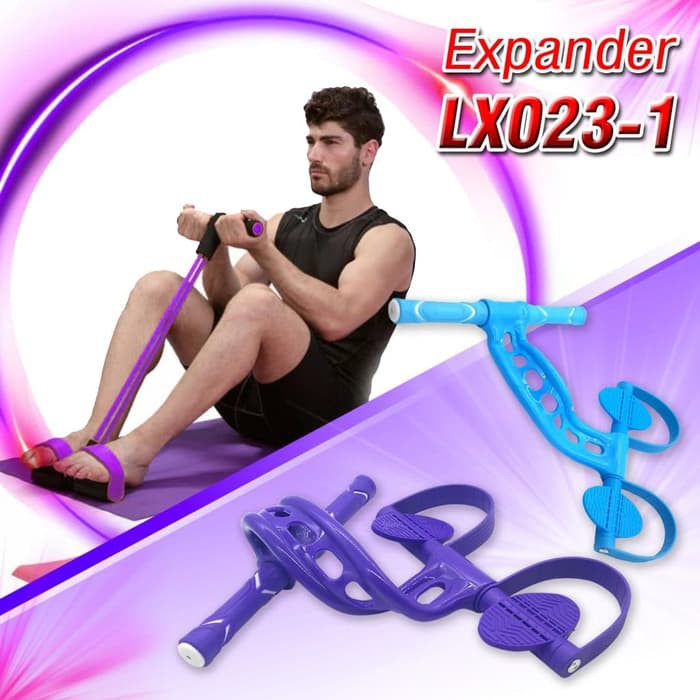 Expander Elastis Resistance Pull Balance Band Fitness Jelly Karet 21-3