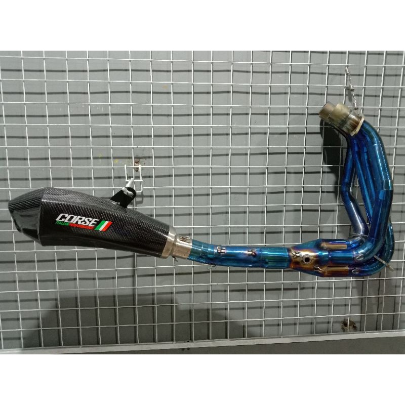 full set knalpot Corse for ZX25r