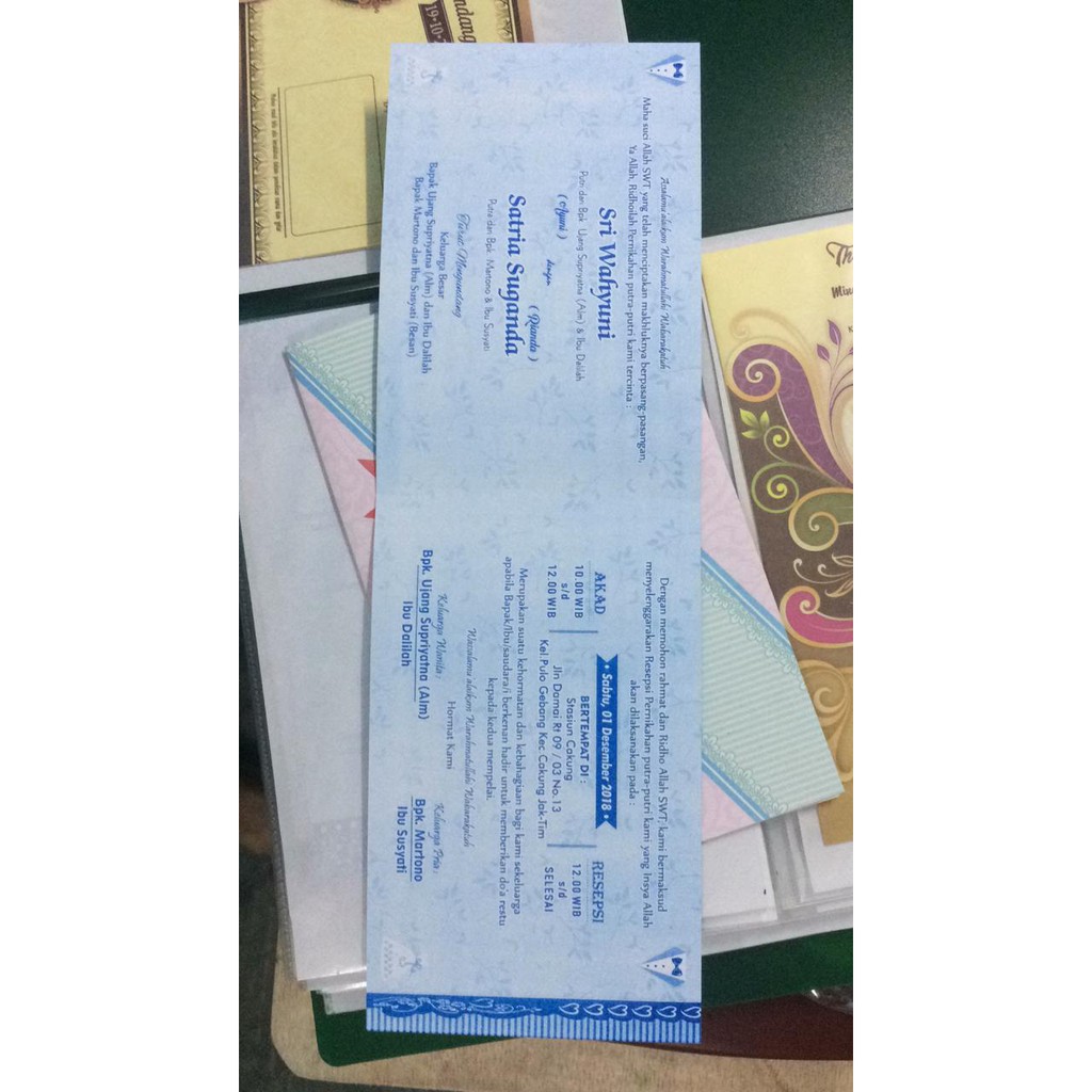 Perbandingan Harga Cetak Kartu Undangan Pernikahan Murah
