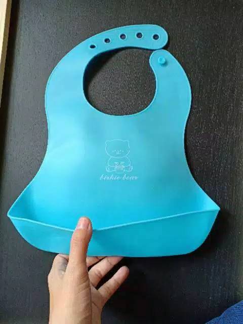 Slaber Silicone XL Sugarbaby BIB Sugar Baby tatakan makan ukuran besar