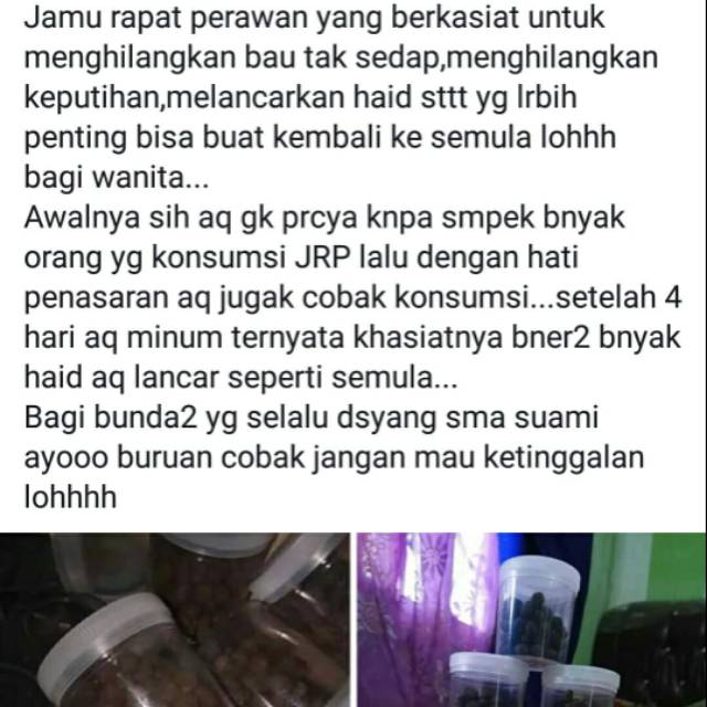 JRP (Jamu Rapet Perawan)