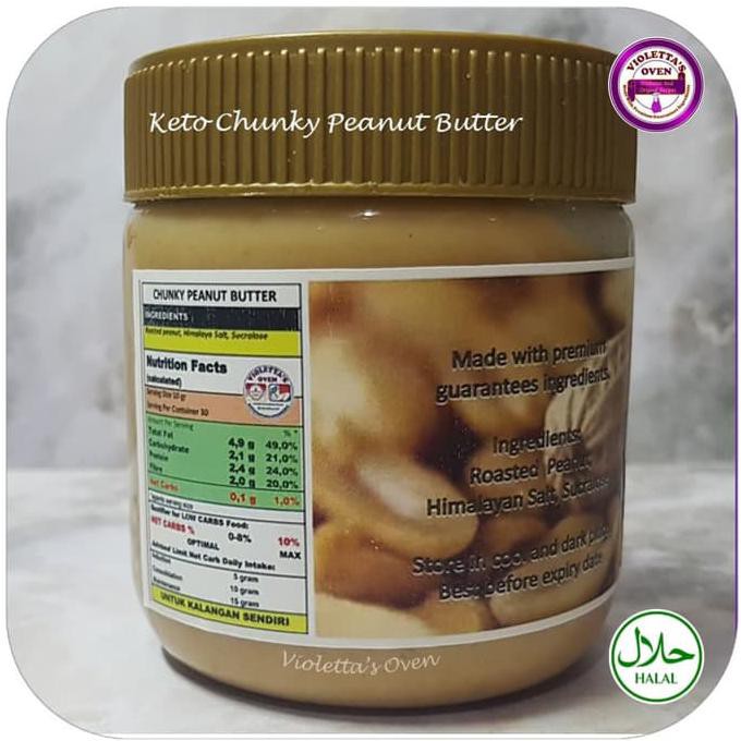 

Ms49M6 Keto Peanut Butter 300 Gr - Crunchy Chunky S5Mq0S