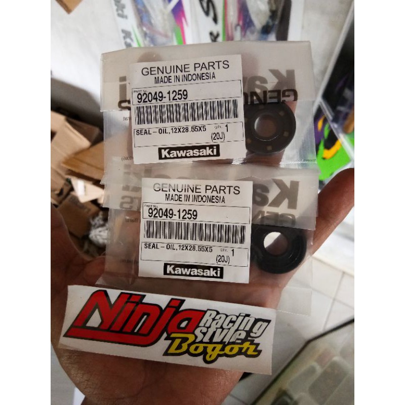 seal oil waterpum ninja r,ss,ninja rr - sil oil waterpump radiator ninja r,ss,ninja rr