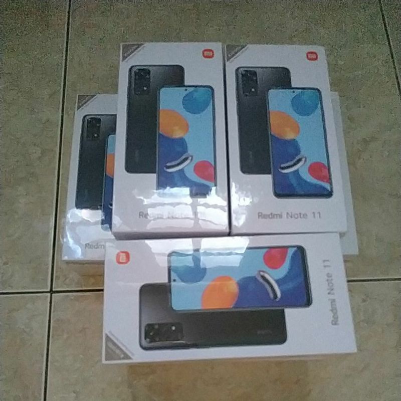 Redmi Note 11 ram 4/128 baru segel no repack