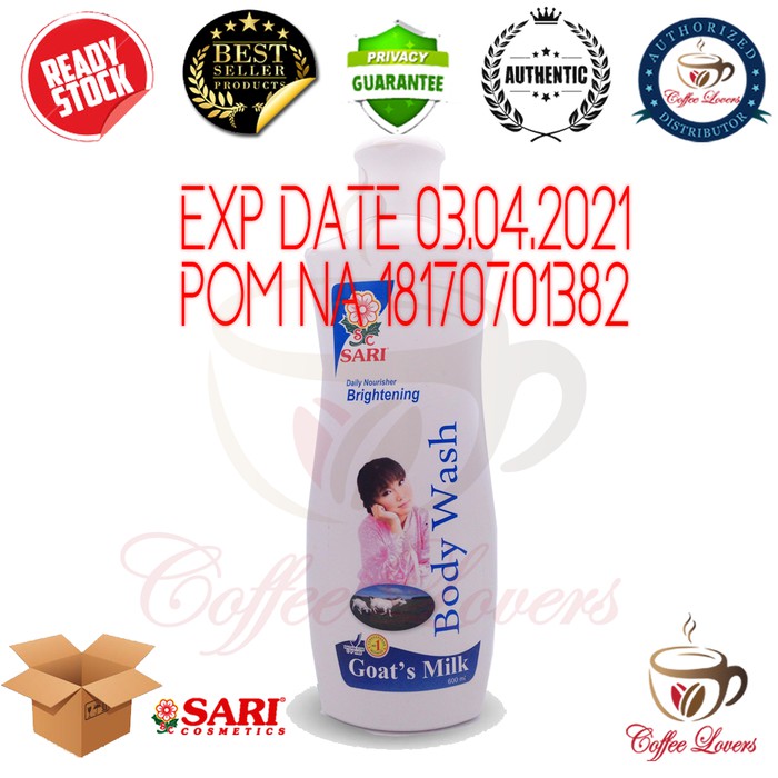

SARI COSMETICS BODY WASH GOAT'S MILK BRIGHTENING