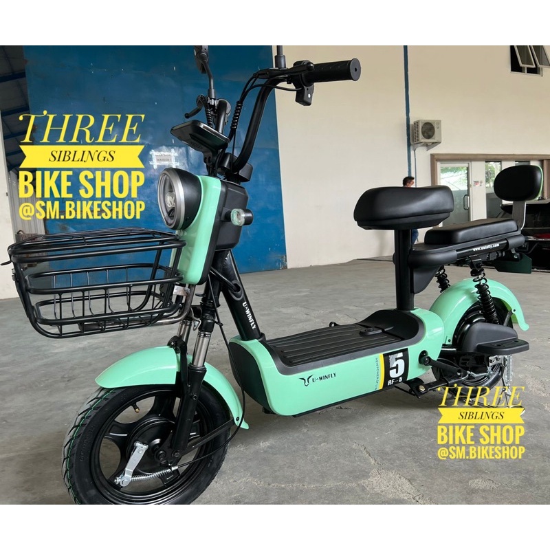 SEPEDA LISTRIK UWINFLY REDFISH 5 500 WATT, LCD SPEEDOMETET