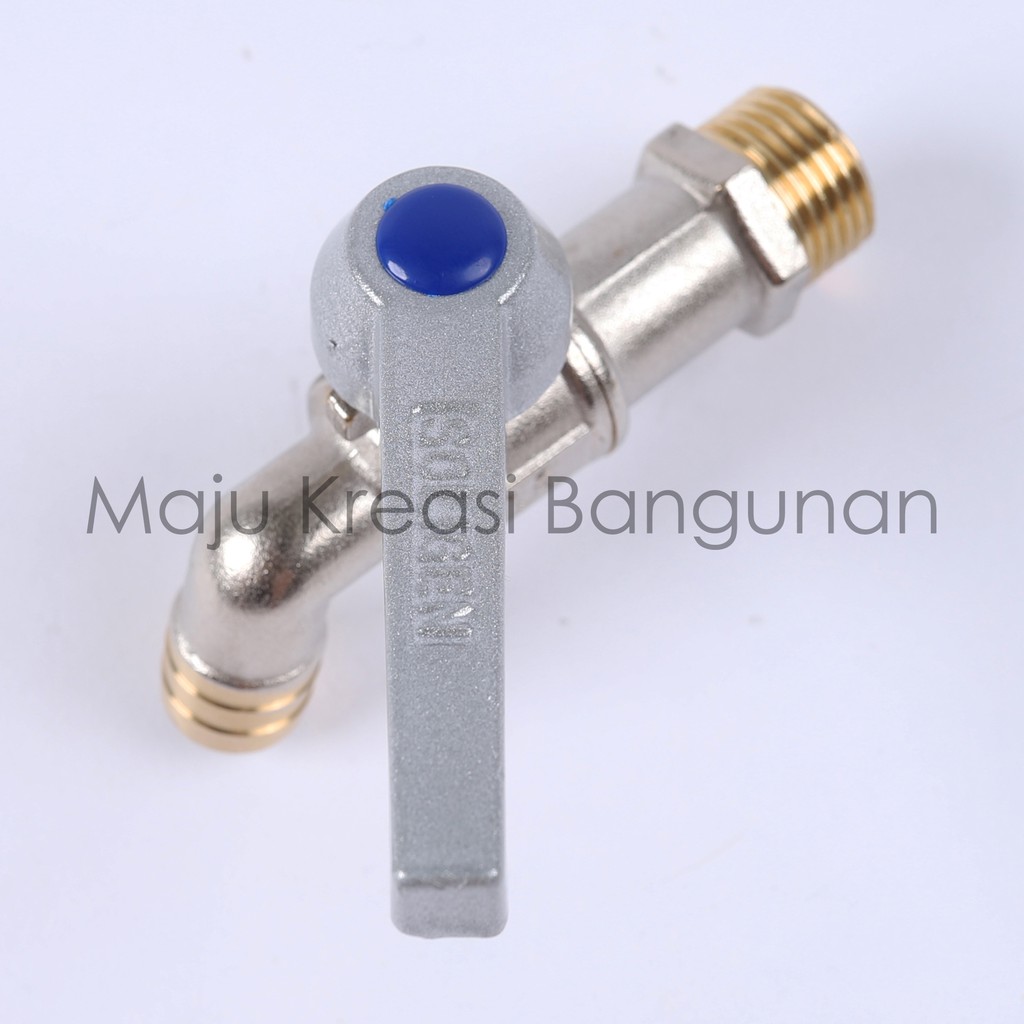 Kran Taman Kuningan Soligen Keran Air A08 A 08 Engkol Bola 1/2&quot; 3/4&quot; 1/2 Inch Inci 3/4 Inch Inci