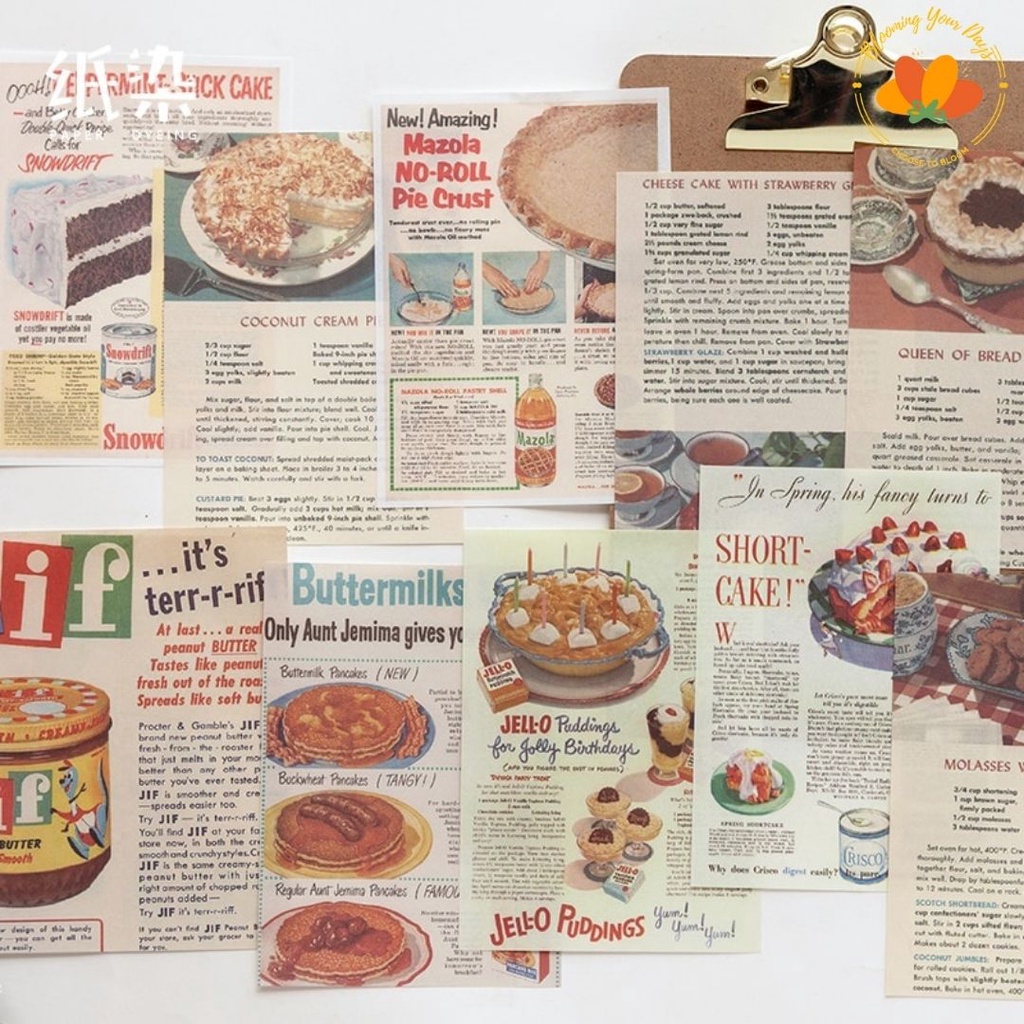 

Bloomingyourdays Vintage Stories Paper Kertas Alat Tulis Gaya Retro Untuk Dekorasi Scrapbook