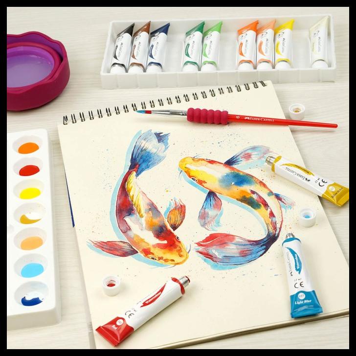 

Faber-Castell Watercolour Tube 12 Ml - 12 Colours