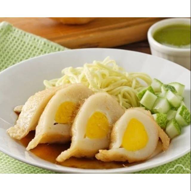 Pempek Palembang Ikan belida. Kapal selam isi 5pcs.