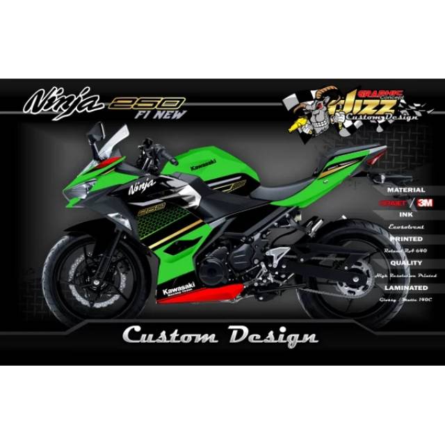 Striping Ninja 250 Fi New
