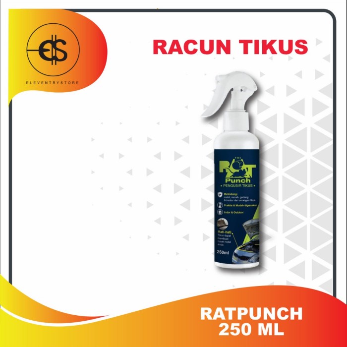 RAT PUNCH PENGUSIR TIKUS ANTI TIKUS RAT REPELLENT SPRAY 250 ML