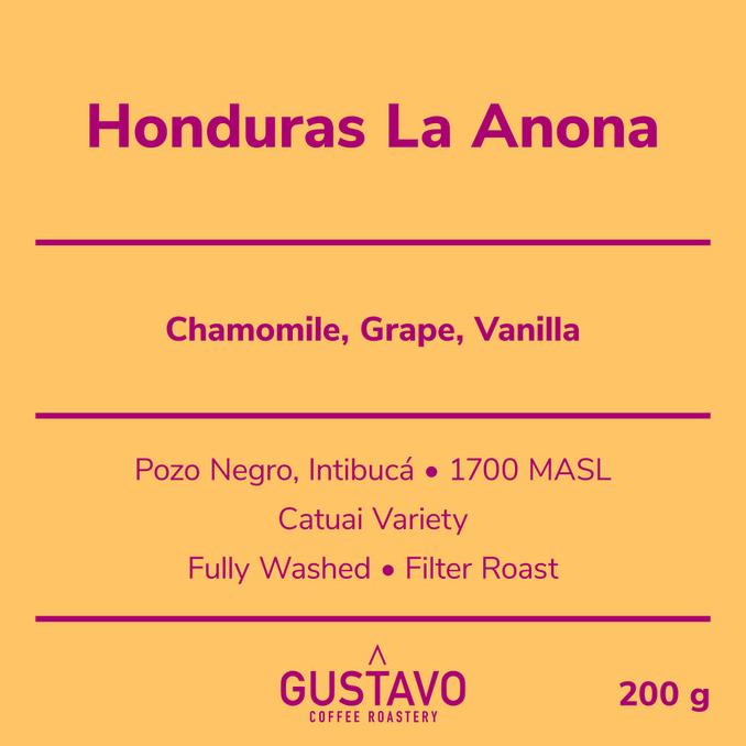 

Honduras La Anona (200gram) Specialty Coffee Roasted Beans