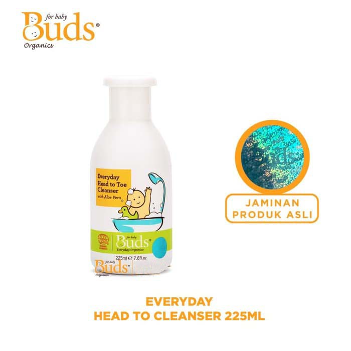 BUDS EVERYDAY HEAD TO TOE CLEANSER 225ML