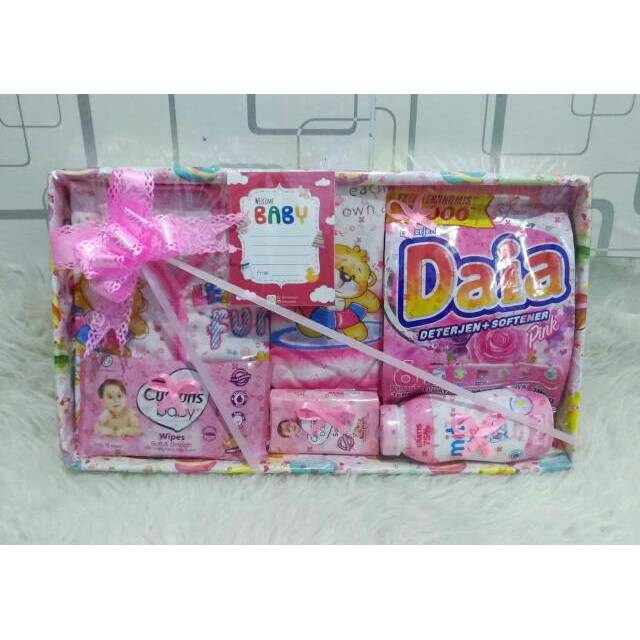 Kado Bayi Lahiran Ready Babygift Parcel Bayi Baru Lahir Shopee Indonesia