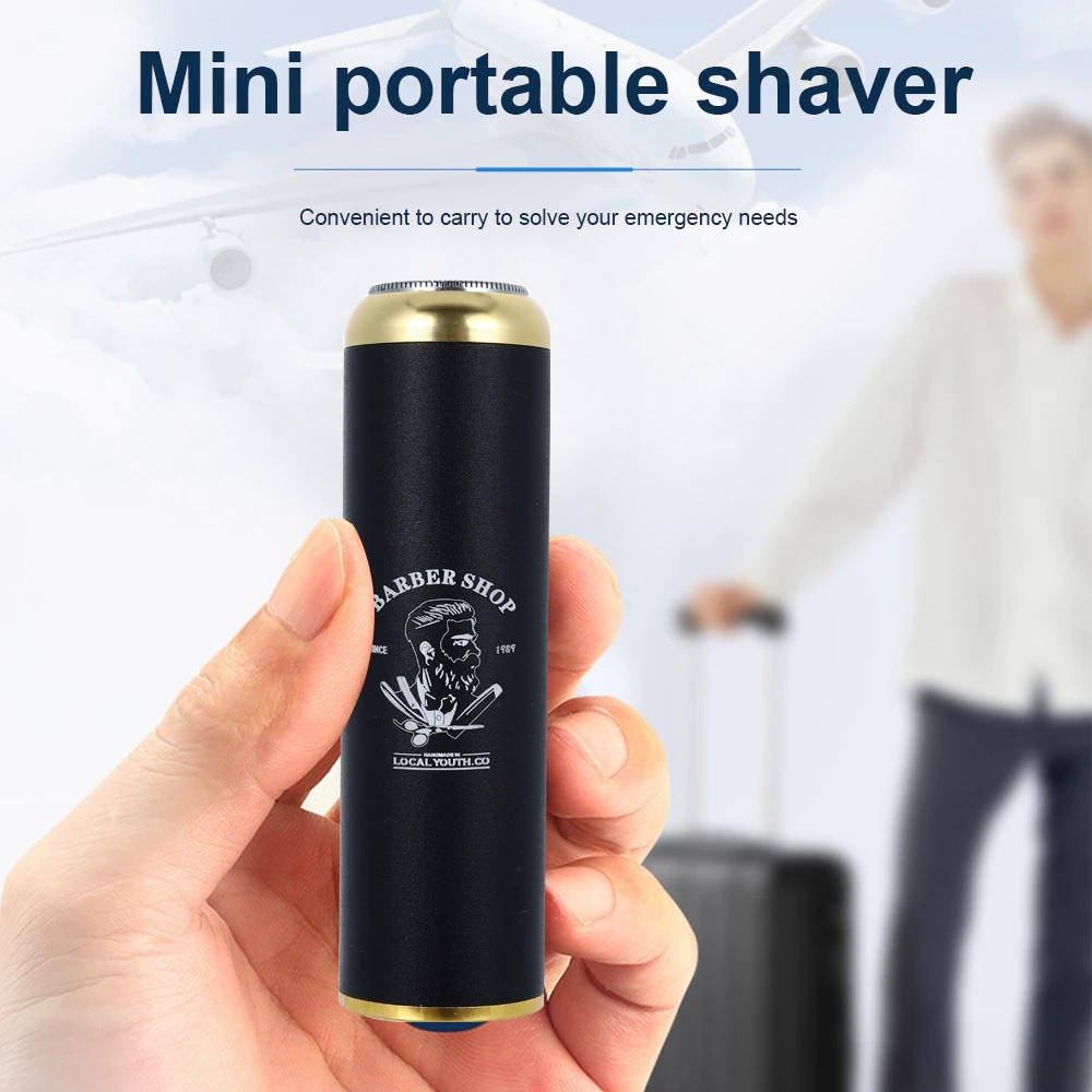 KEZU RAZOR HW-T8 - Alat Cukur Kumis Jenggot - Mini Portable Shaver Razor Sharp Rechargeable