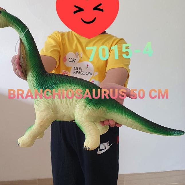 ➩ MAINAN DINOSAURUS BRANCHIOSAURUS JUMBO BESAR TYREX DINOSAUR BESAR TRICRRATOP ➨