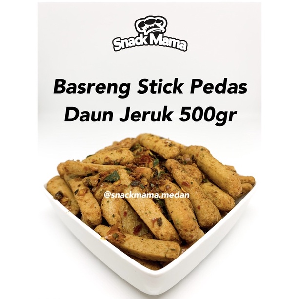 

[500GR] BASRENG STICK PEDAS DAUN JERUK / STICK PEDAS / BASRENG BULAT PEDAS