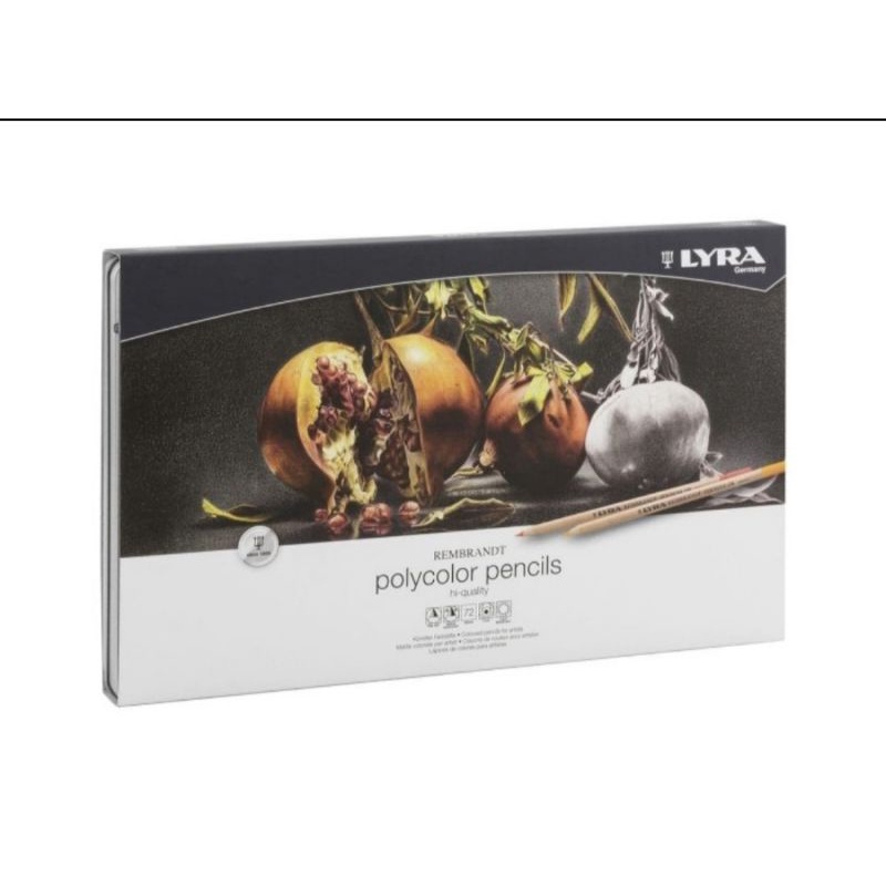 

Pensil Warna Lyra Rembrandt Polycolor Hi Quality 72 Metal Box