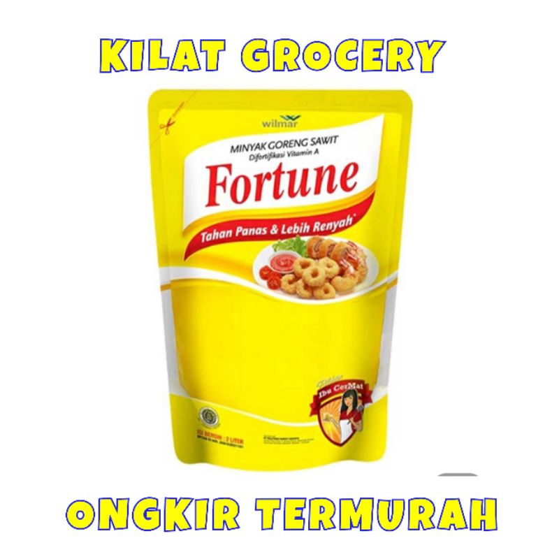 

FORTUNE 2 liter (minyak goreng)