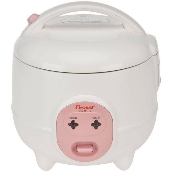 Cosmos CRJ 101 TS Penanak Nasi / Rice Cooker Kecil 0.6 Liter - Putih