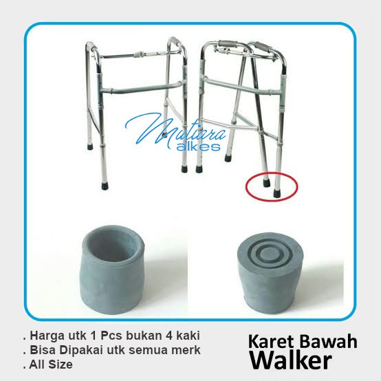 Karet Bawah Walker / Alat Bantu Jalan