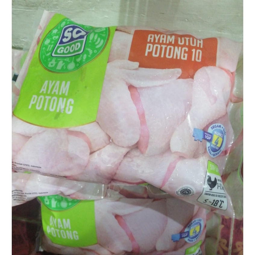 

SOGOOD AYAM POTONG AYAM UTUH POTONG 10 SO GOOD
