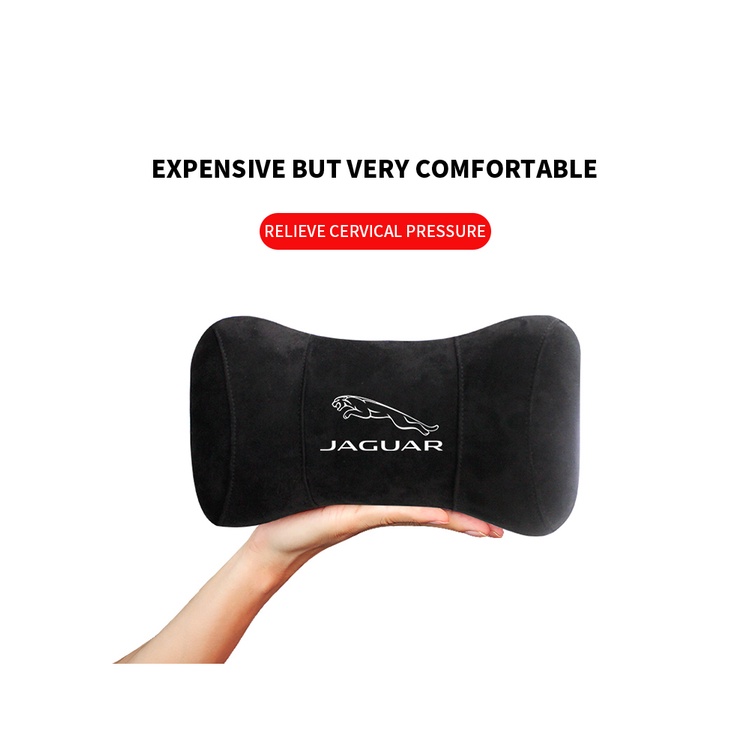 G-club Bantal Leher Memory Foam Lembut Nyaman Untuk Jaguar XJ XJL XK