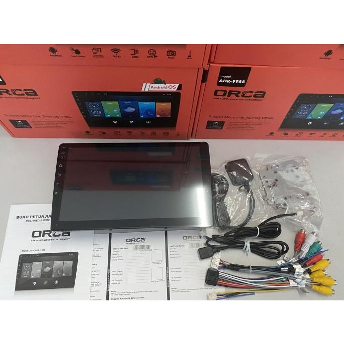 Head Unit android Orca ADR-9988 Eco series 10inch