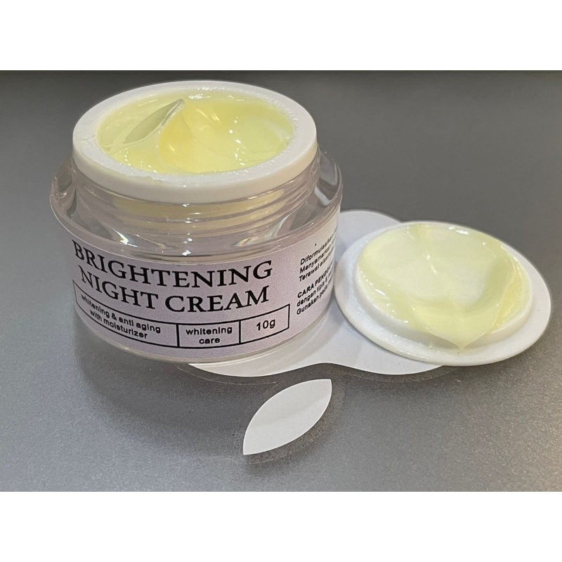 Paket brightening Shale 25% untuk kulit normal Benings skincare By dr.Oky Pratama Benings Clinic-Night Cream LA