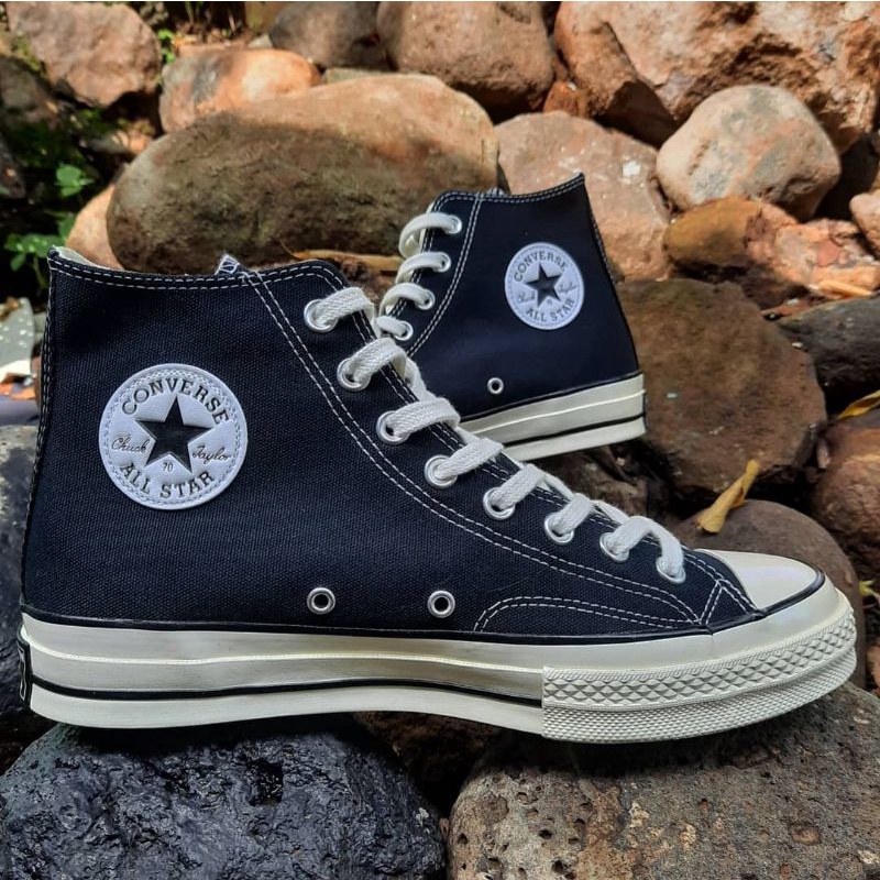 Sepatu Pria Wanita Sneakers Converse All Star Pria Wanita Murah Hitam Putih Tinggi